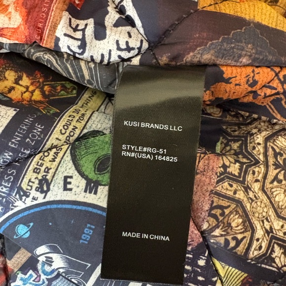 Robert Graham Vegan Suede Bomber Jacket Mens Large Black Fleece Collar NWT - Picture 9 of 10